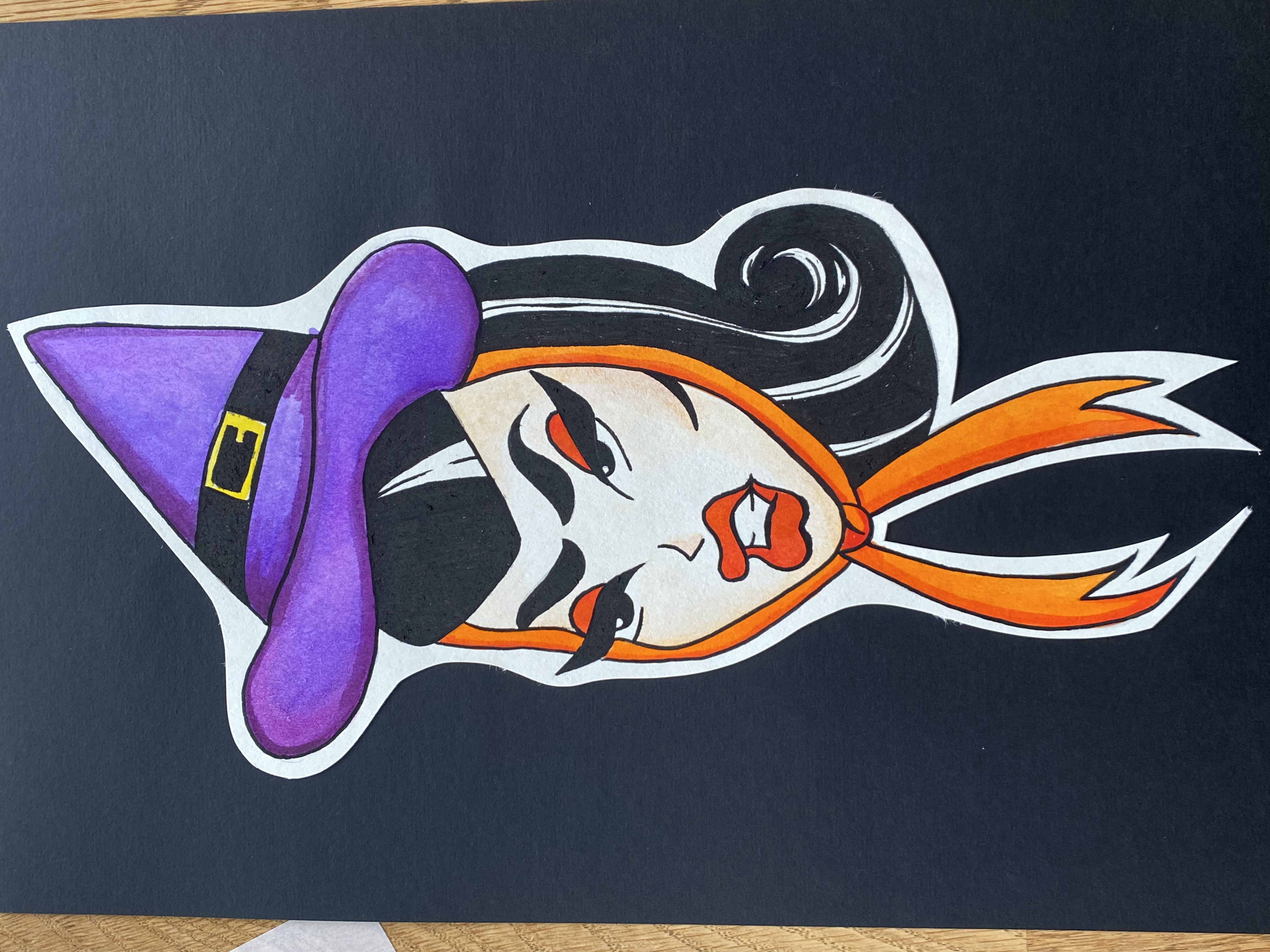 pinup witch